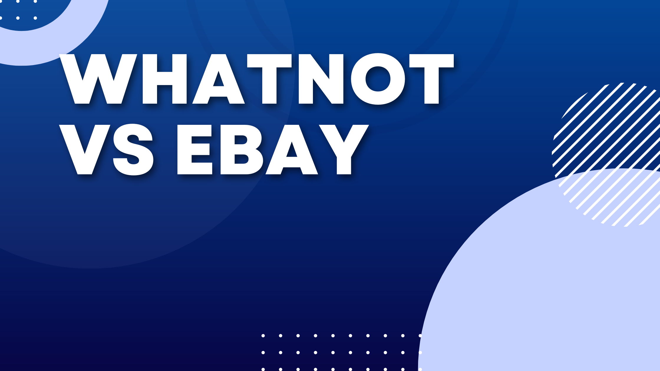 Whatnot vs eBay